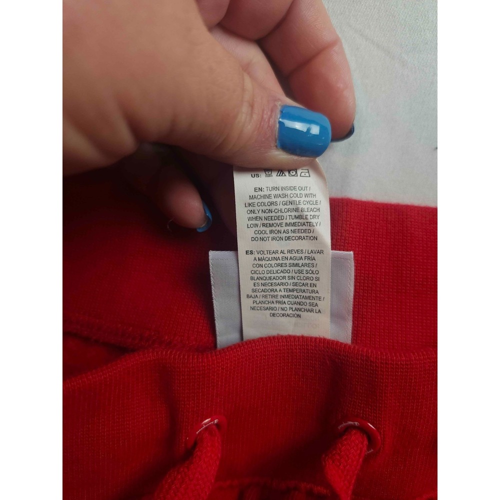 Champion Sweatpants Womens S Red Fleece Loungewear Sporty Athleisure Gymcore - Picture 6 of 8